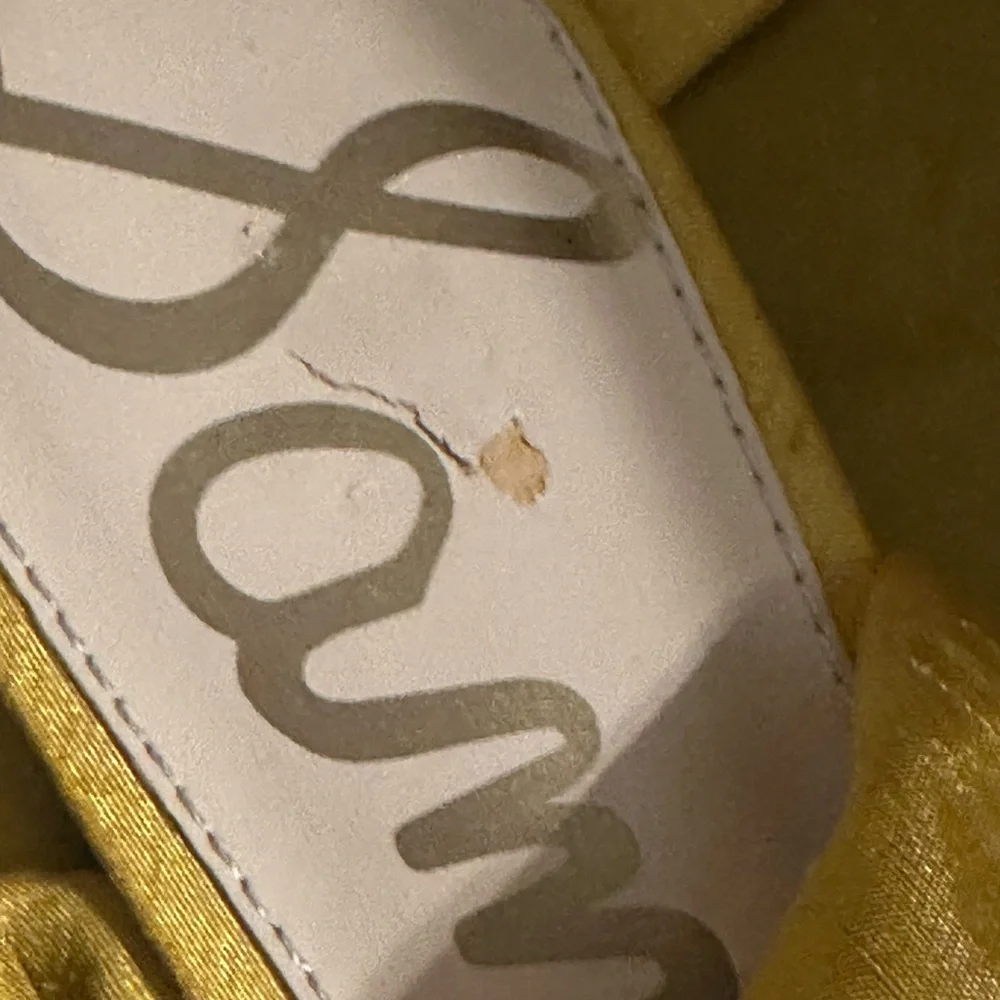 Sam Edelman Gold Lace Up Flats Size 81/2 - Picture 5 of 9